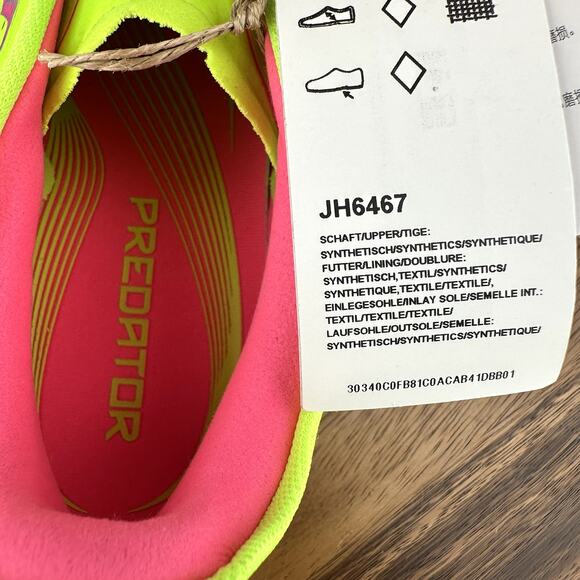 Adidas Predator 24 Pro FG Men's 9 / Women's 10 Cleats Mystic Victory Pack JH6467 - Picture 8 of 8